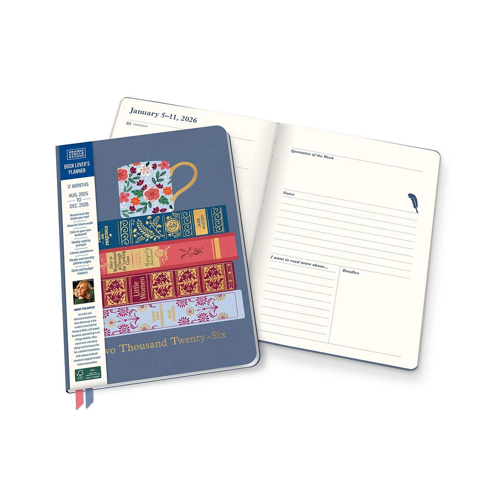 Fully Booked Clara Clothbound 2026 Engagement Calendar