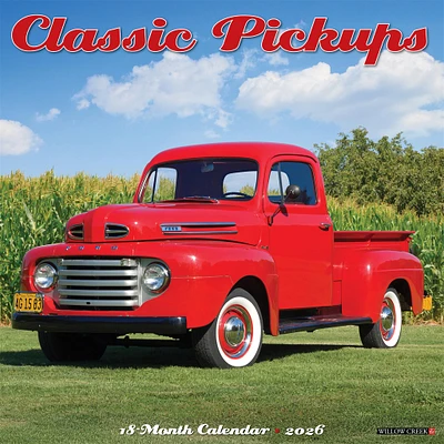 Classic Pickups 2026 Wall Calendar - Online Exclusive