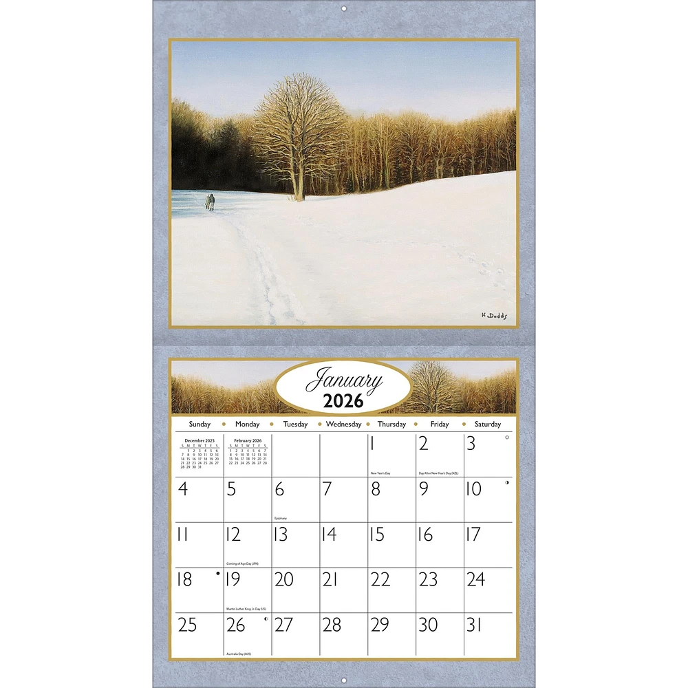 Journey Home 2026 Wall Calendar - Online Exclusive