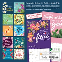 She Believed She Could So She Fucking Did 2026 Wall Calendar - Online Exclusive