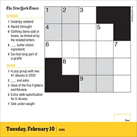 New York Times Mini Crossword 2026 Box Calendar