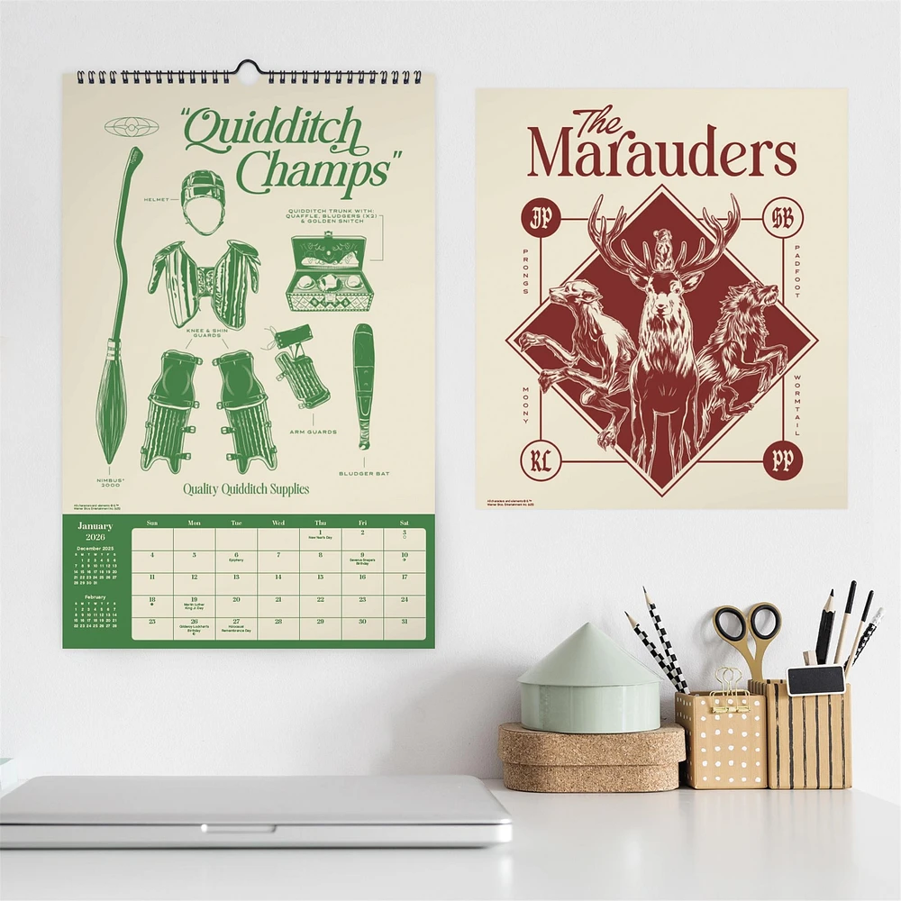 Harry Potter 2026 Poster Calendar