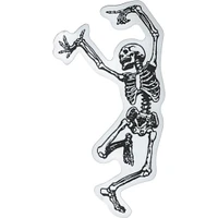 Dancing Skeleton Sticker Vinyl Sticker