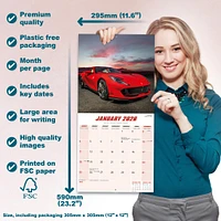 Ferrari 2026 Wall Calendar
