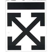 Off White Arrow Logo Vinyl Sticker - FINAL SALE