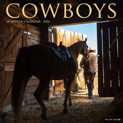 Cowboys 2026 Wall Calendar