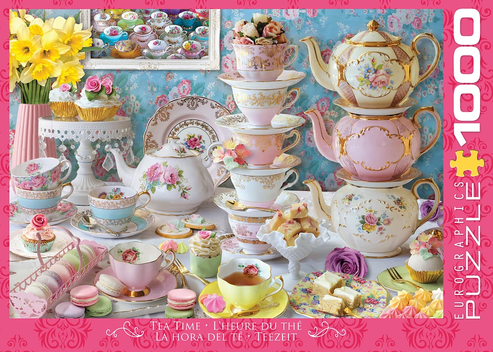 Tea Collection 1000 Piece Puzzle