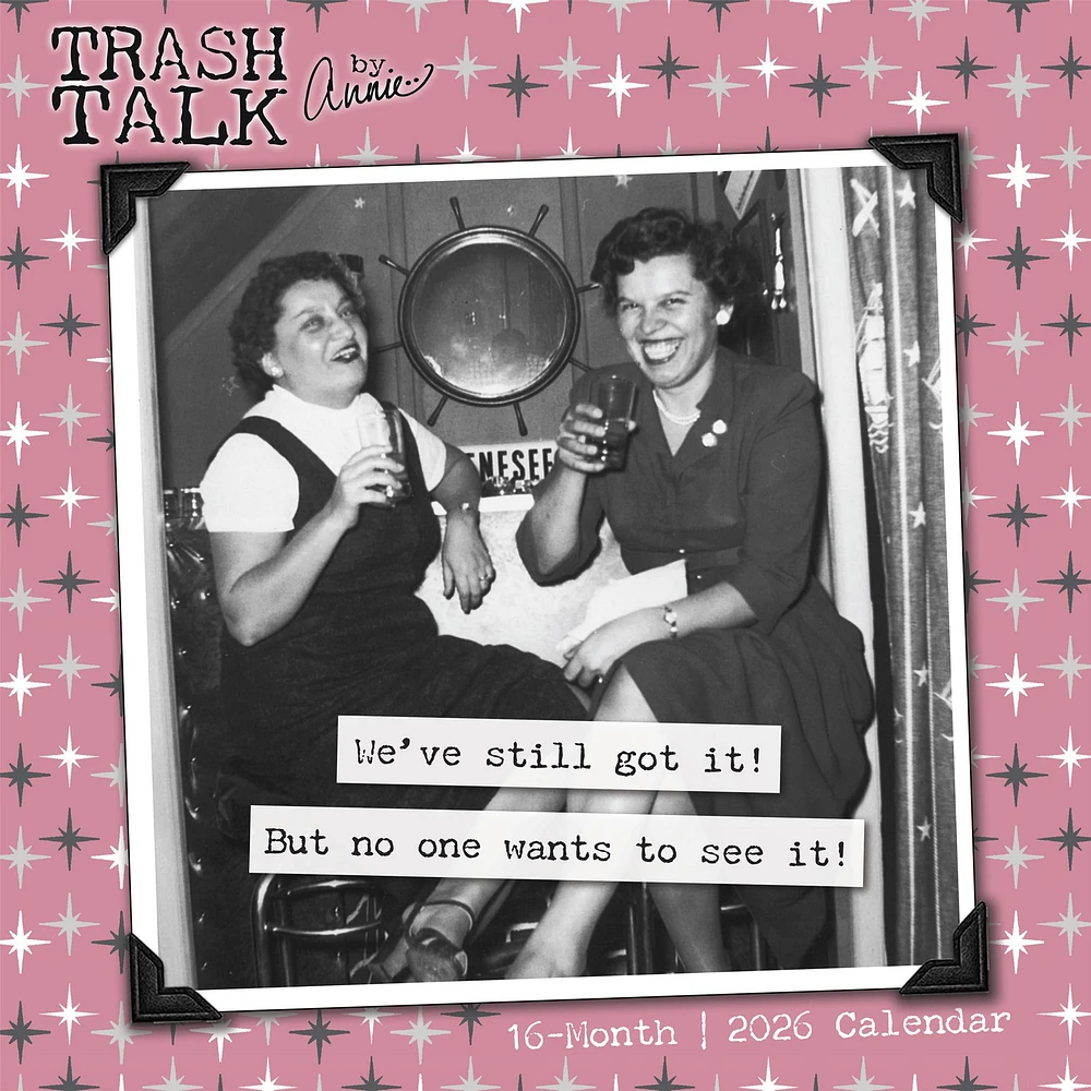 Trash Talk by Annie 2026 Wall Calendar - Online Exclusive