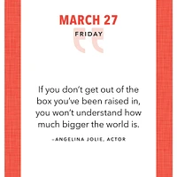 Great Quotes From Great Leaders 2026 Box Calendar - Online Exclusive
