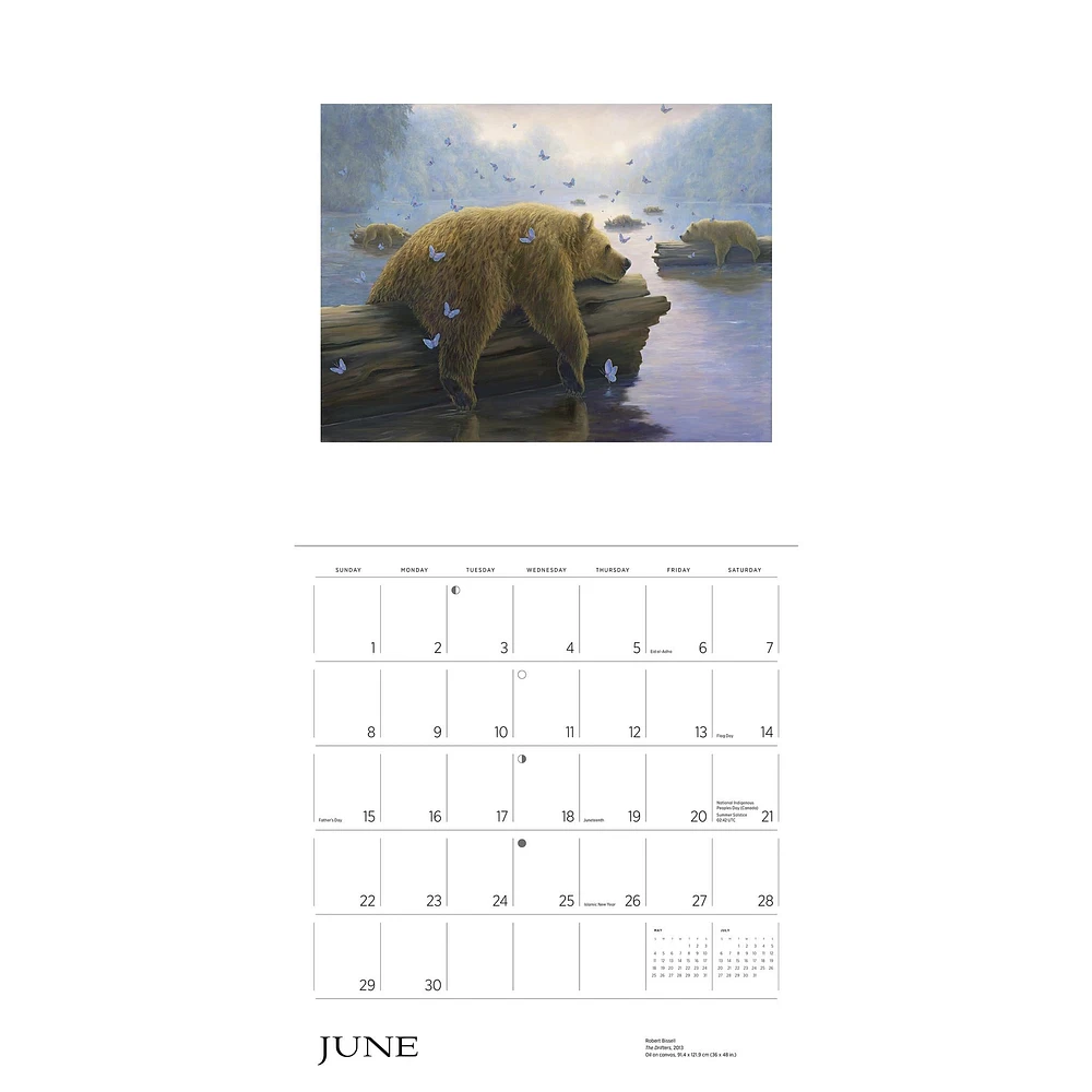 Spirit The Paintings Of Robert Bissell Wall 2025 Calendar