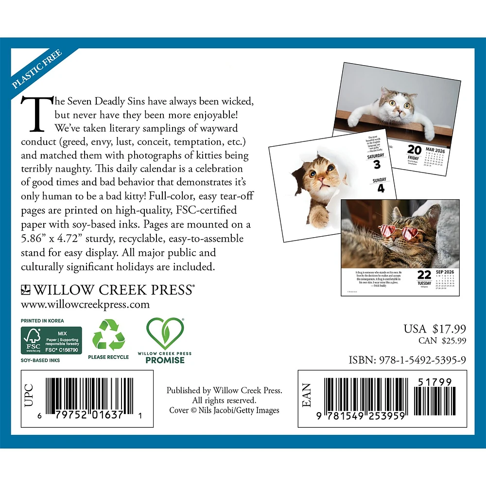 Bad Kitties 2026 Box Calendar - Online Exclusive