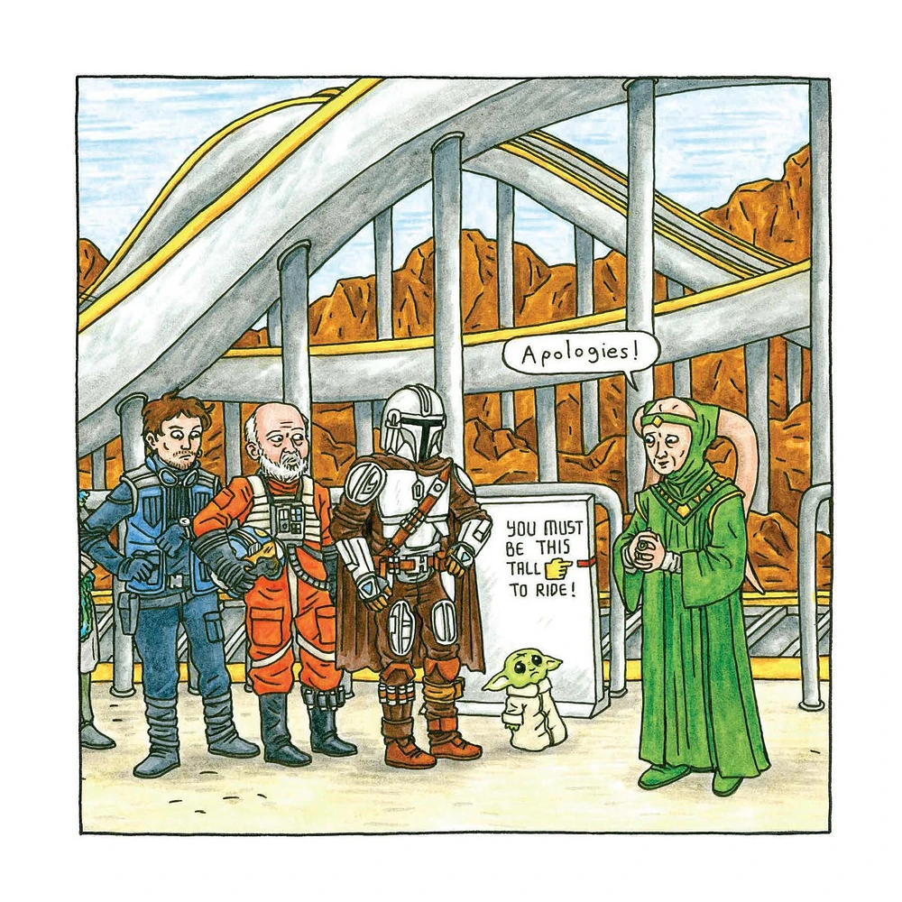 The Mandalorian And Child 2026 Wall Calendar - Online Exclusive