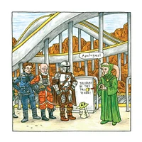 The Mandalorian And Child 2026 Wall Calendar - Online Exclusive