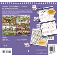 Motherword Tabbed English 2026 Wall Calendar