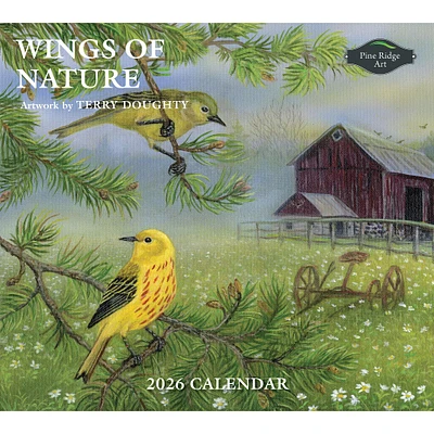 Wings Of Nature 2026 Wall Calendar - Online Exclusive