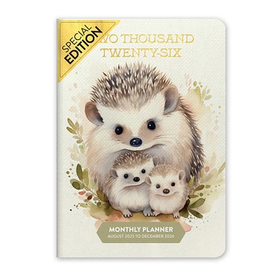 Hedgehog 2026 Monthly Exclusive Pocket Planner