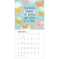Teaching Is A Work Of Heart 2026 Wall Calendar - Online Exclusive