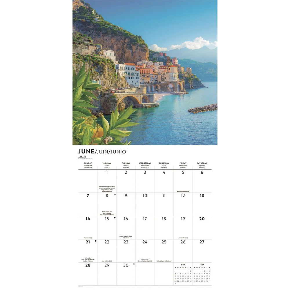 Italia 2026 Wall Calendar
