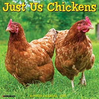 Chickens Just Us Wall 2025 Calendar - Online Exclusive