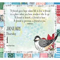 For A Dear Friend 2026 Small Box Calendar