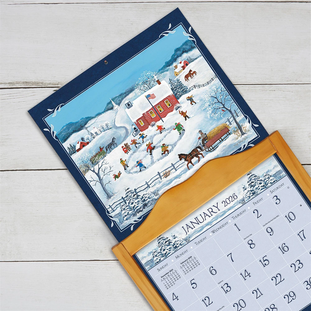 Lang Folk Art 2026 Special Edition Wall Calendar with Print