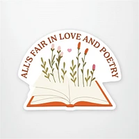 All’s fair in Love Vinyl Sticker