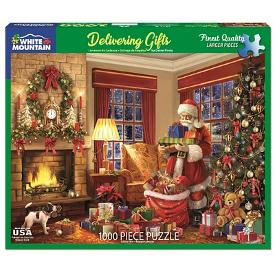 Delivering Gifts 1000 Piece Puzzle Exclusive