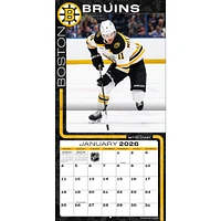 NHL Boston Bruins 2026 Wall Calendar