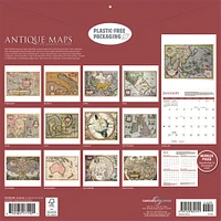 Antique Maps 2026 Wall Calendar