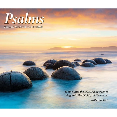 Psalms 2026 Wall Calendar
