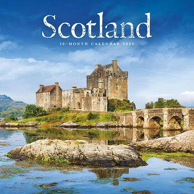 Scotland 2026 Wall Calendar