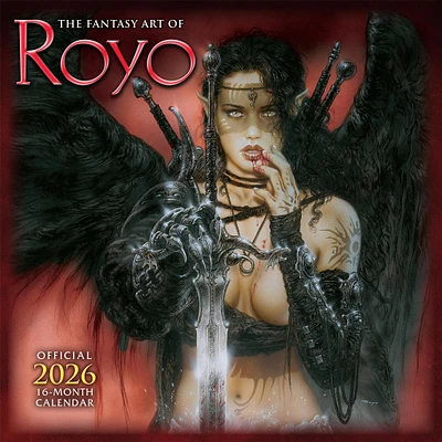 Fantasy Art Of Royo 2026 Wall Calendar