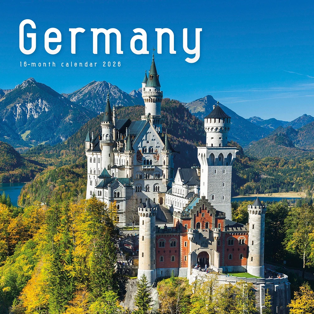 Germany 2026 Wall Calendar