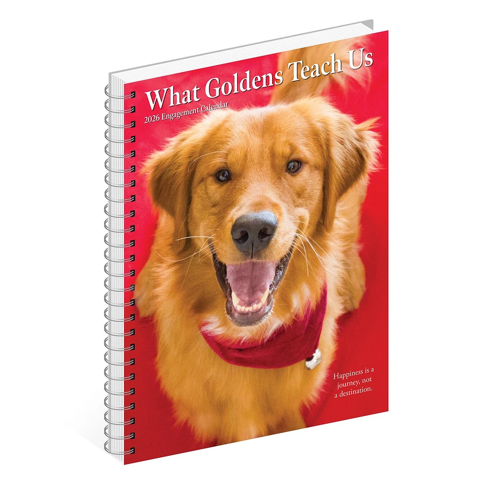 What Goldens Teach Us 2026 Engagement Calendar