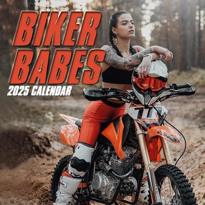 Biker Babes Wall 2025 Calendar