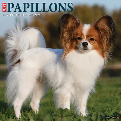 Just Papillons 2026 Wall Calendar