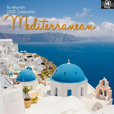 Mediterranean Wall 2025 Calendar