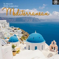 Mediterranean Wall 2025 Calendar