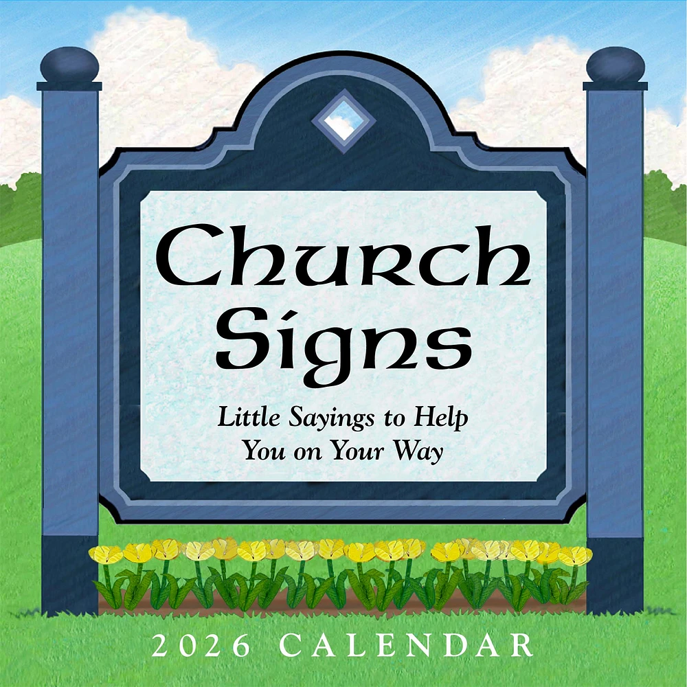 Church Signs 2026 Box Calendar