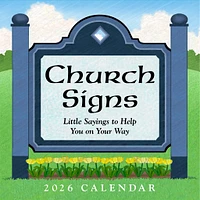 Church Signs 2026 Box Calendar