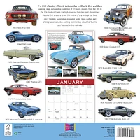 Classics Ultimate Automobiles 2026 Wall Calendar