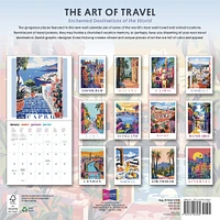Art of Travel 2026 Wall Calendar - Online Exclusive