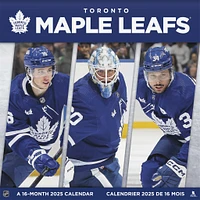 NHL Toronto Maple Leafs Bilingual Wall 2025 Calendar