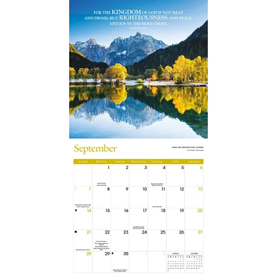 Bible Verses Wall 2025 Calendar