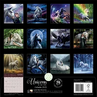 Unicorns By Anne Stokes Wall 2025 Calendar