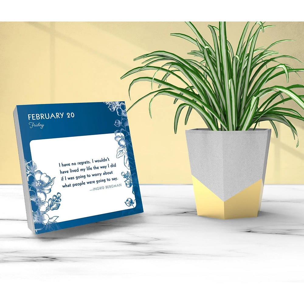 Great Quotes From Great Women 2026 Box Calendar - Online Exclusive