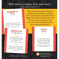 Great Quotes From Great Leaders 2026 Box Calendar - Online Exclusive