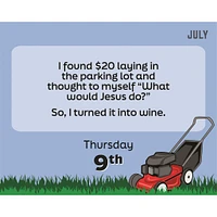 King Of The Dad Jokes 2026 Box Calendar