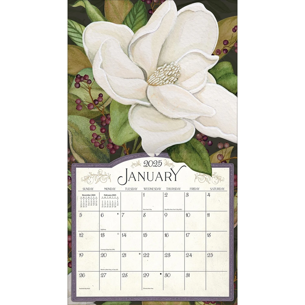 Midnight Garden Special Edition with Print Wall 2025 Calendar - Online Exclusive