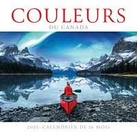 Colours Of Canada Wall 2025 Calendar - Online Exclusive (French)